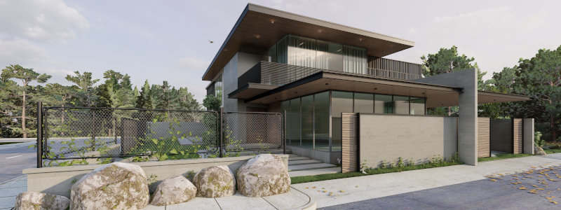 3d House Elevation